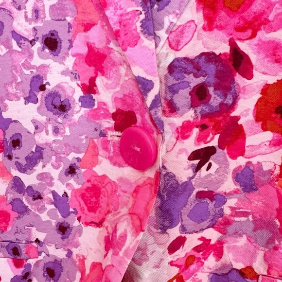 Pink floral blazer - Picture 15 of 15